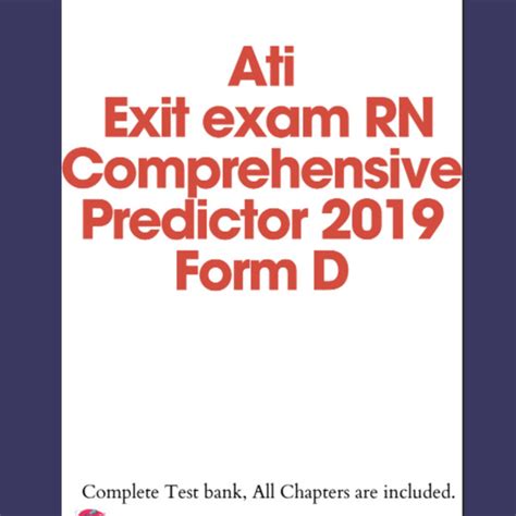00 16. . Ati comprehensive predictor 2019 form d